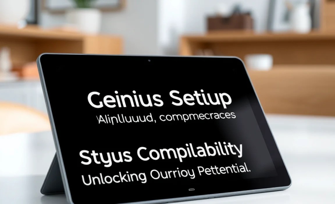 Stylus Compatibility: Unlocking Your Creative Potential