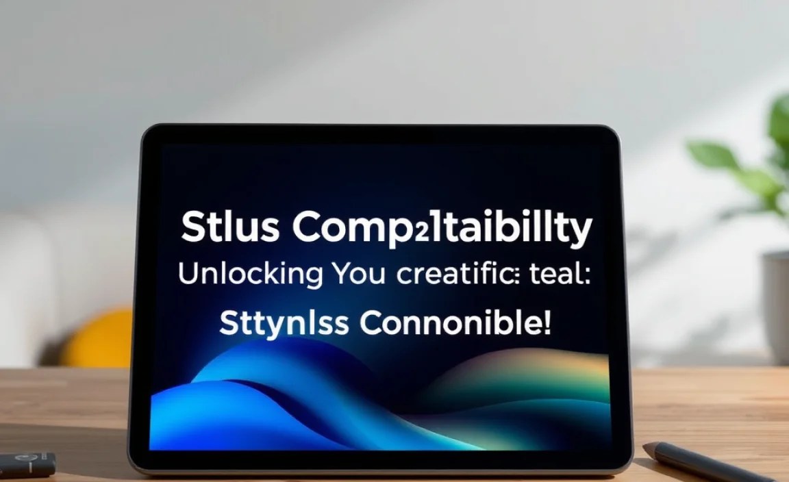 Stylus Compatibility: Unlocking Your Creative Potential