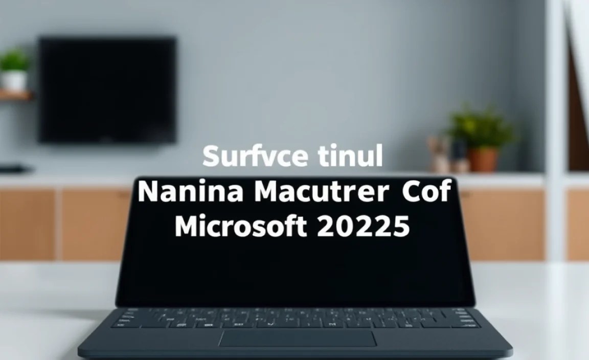 Supply Chain Transparency for Microsoft Surface Tablets