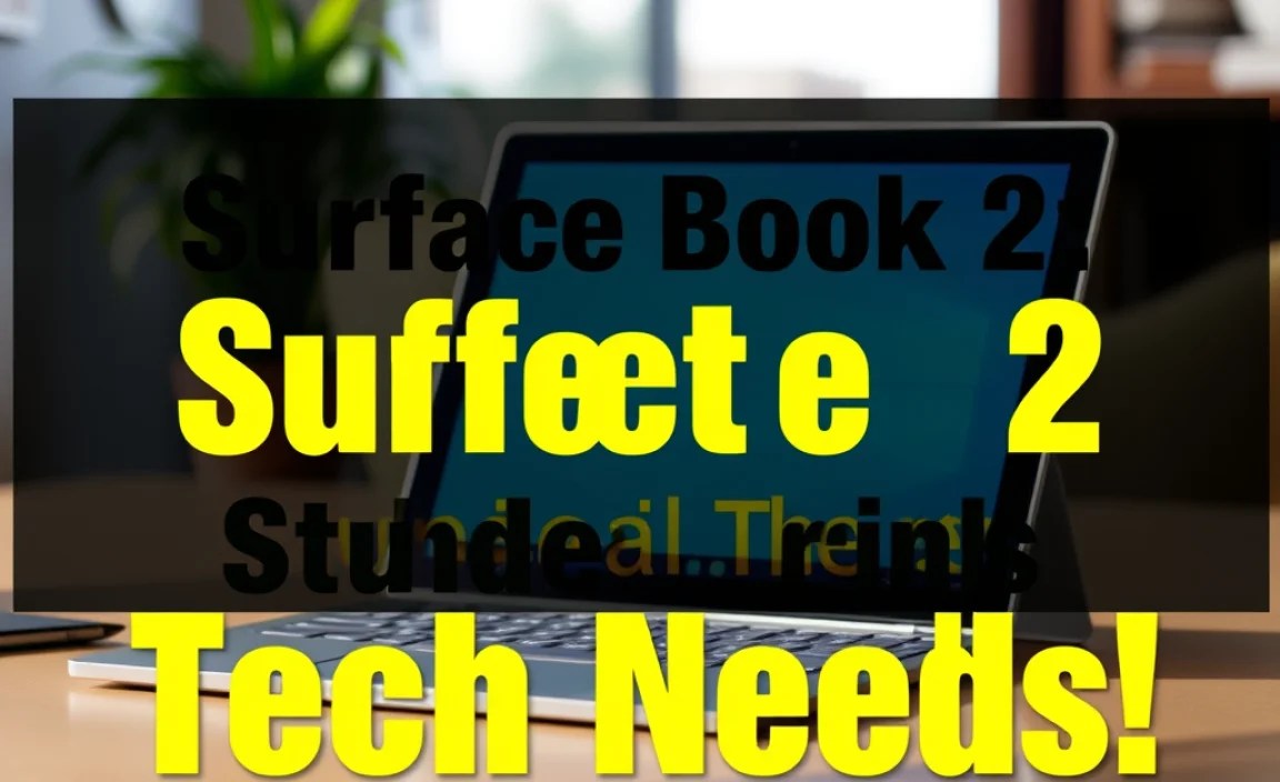 Surface Book 2: Perfect for Students’ Tech Needs!