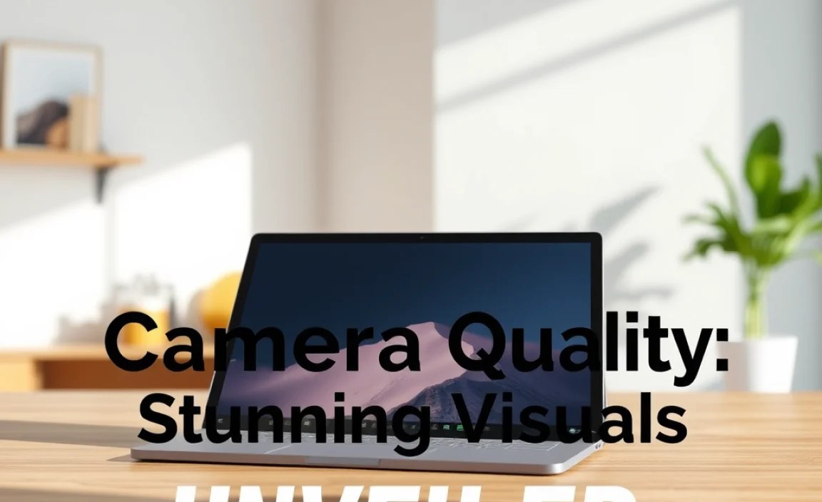 Surface Book 3 Camera Quality: Stunning Visuals Unveiled