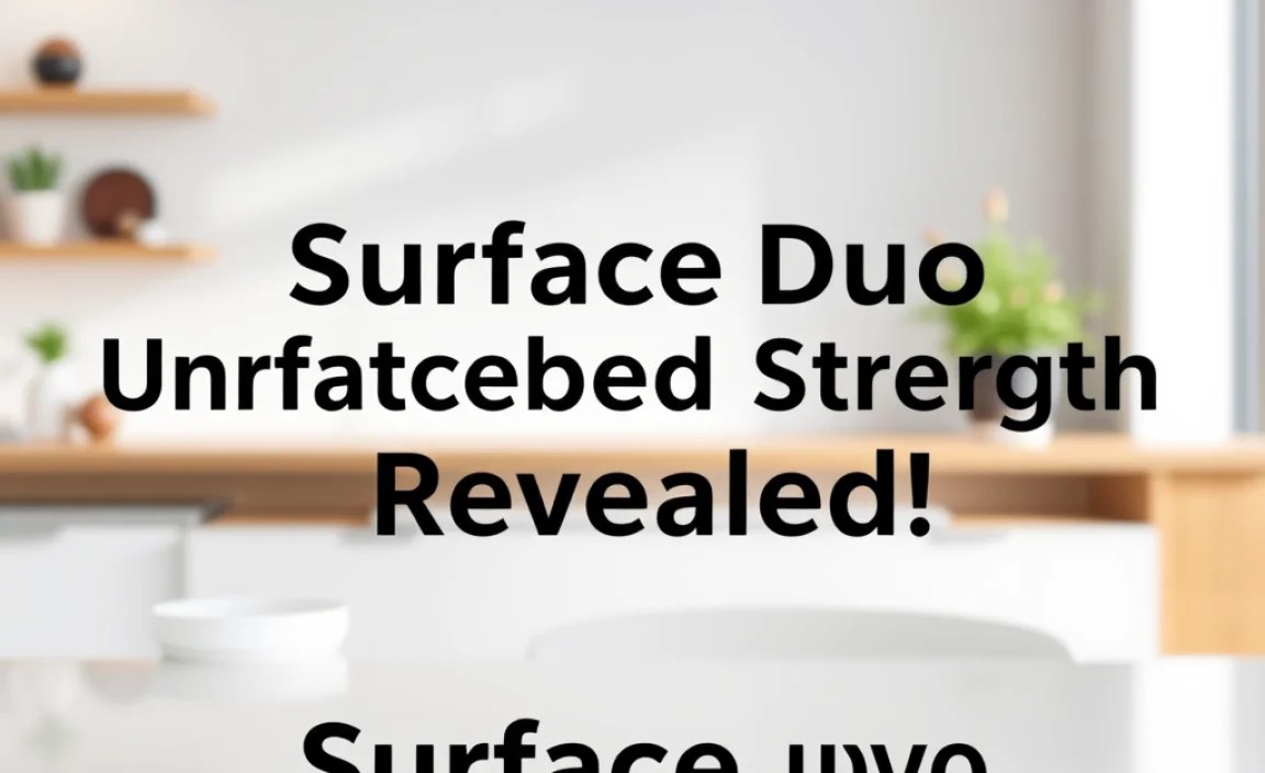 Surface Duo Care Tips