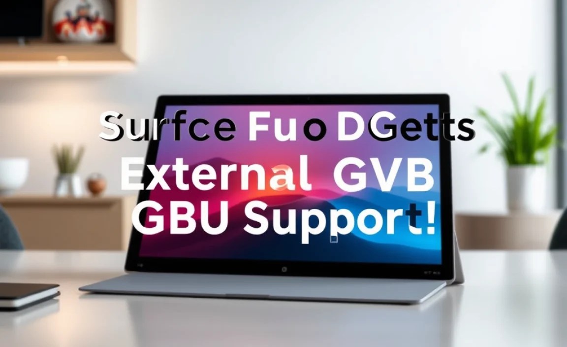 Surface Duo Gets Exciting External GPU Support!