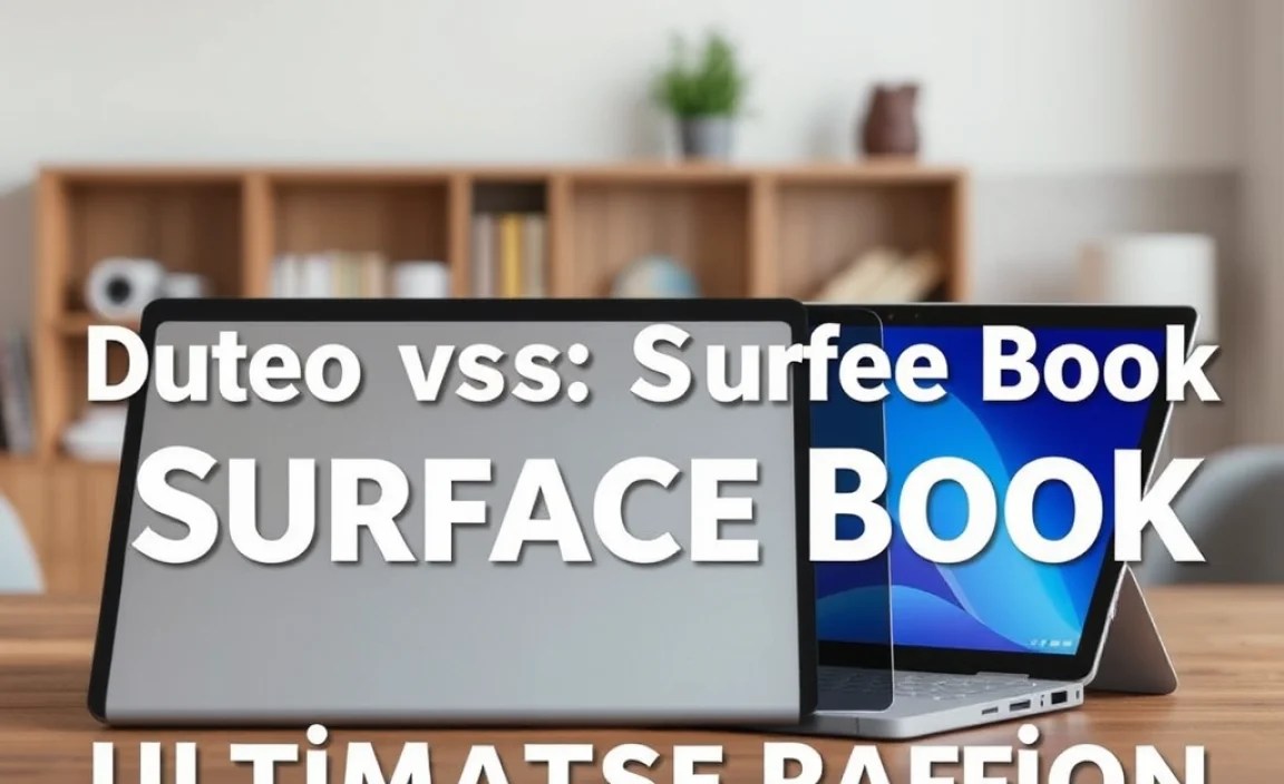Surface Duo vs. Surface Book: Ultimate Comparison Guide