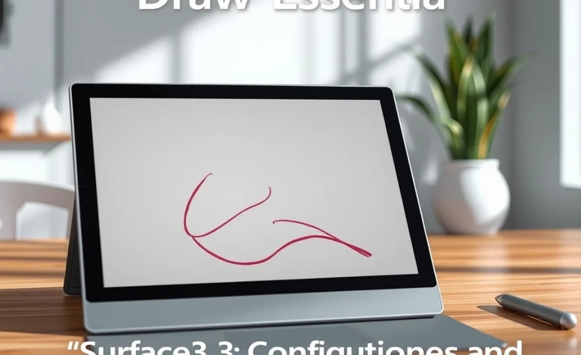 Surface Go 3 Configurations and Performance for Drawing