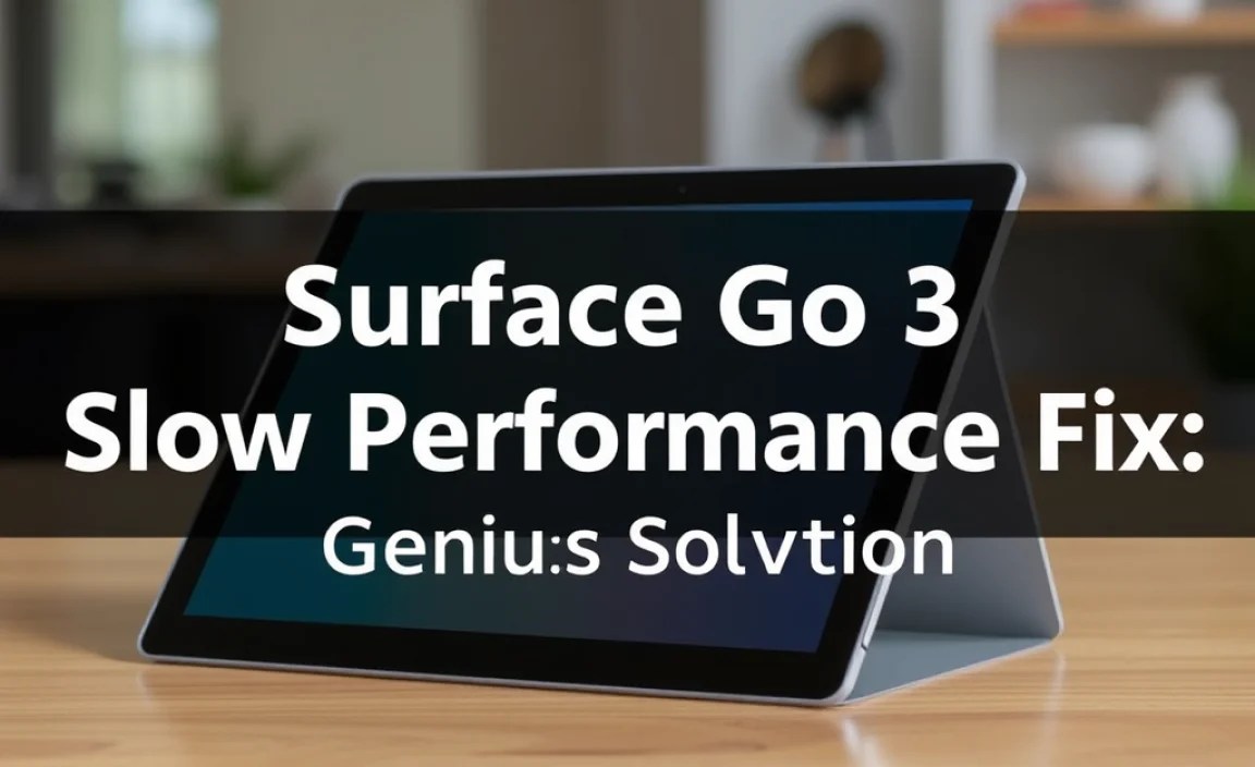 Surface Go 3 Slow Performance Fix: Genius Solution