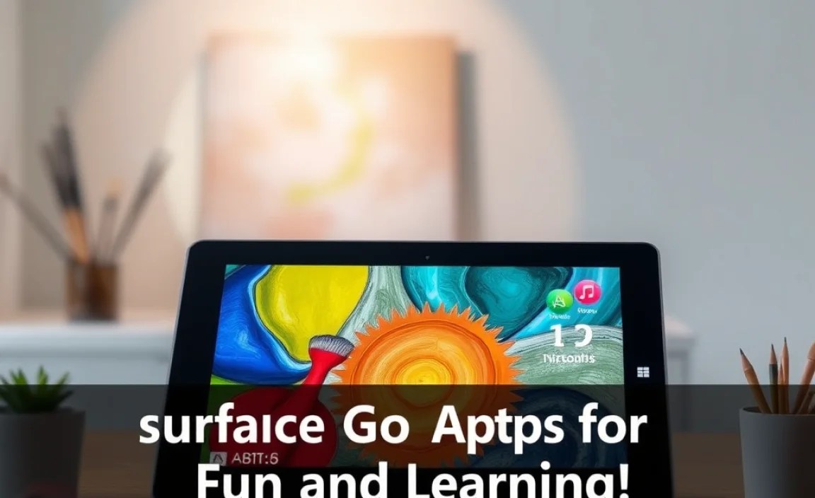Surface Go Art Apps for Fun and Learning
