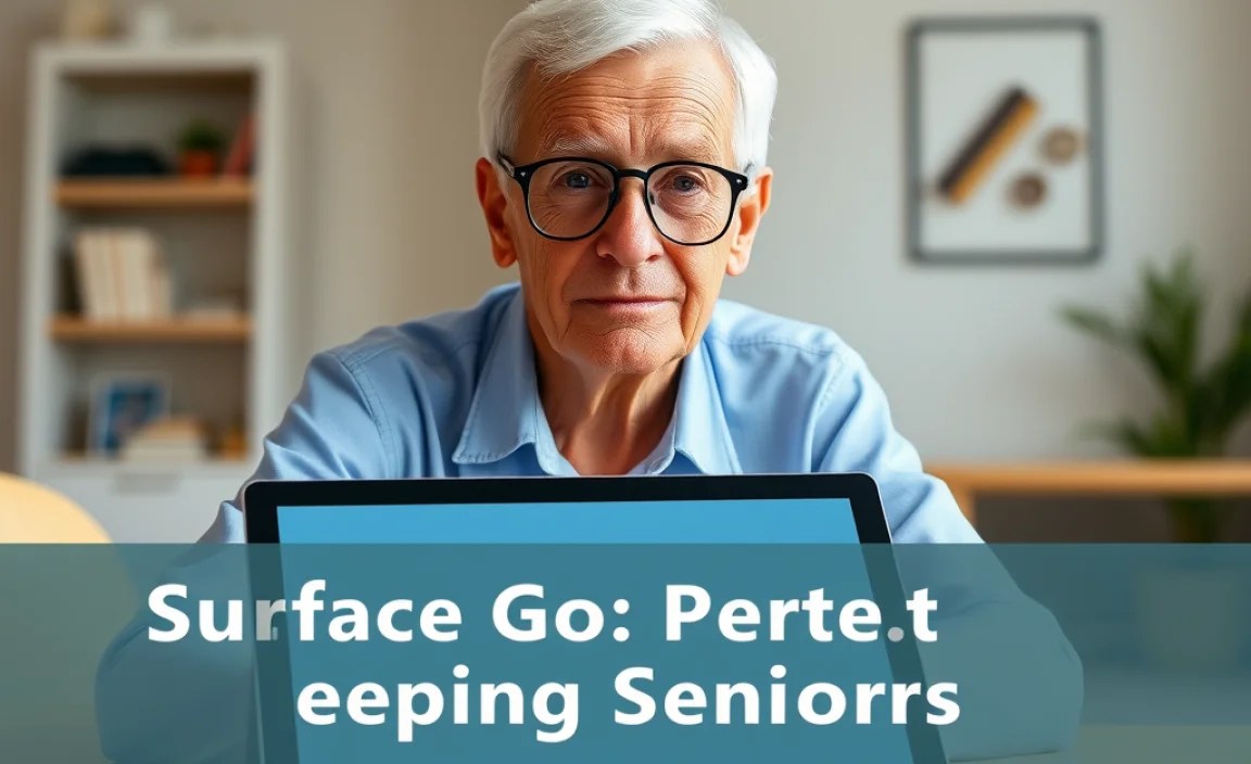 Surface Go: Keeping Seniors Connected