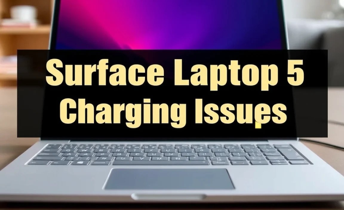 Surface Laptop 5 Charging Issues: Solutions & Tips