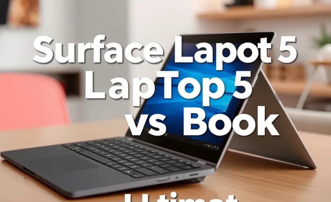 Surface Laptop 5 vs Book: Ultimate Comparison Guide