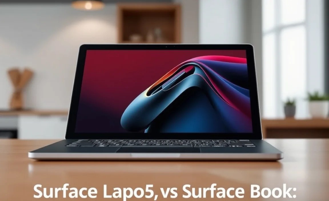 Surface Laptop 5 vs. Surface Book: Performance Comparison