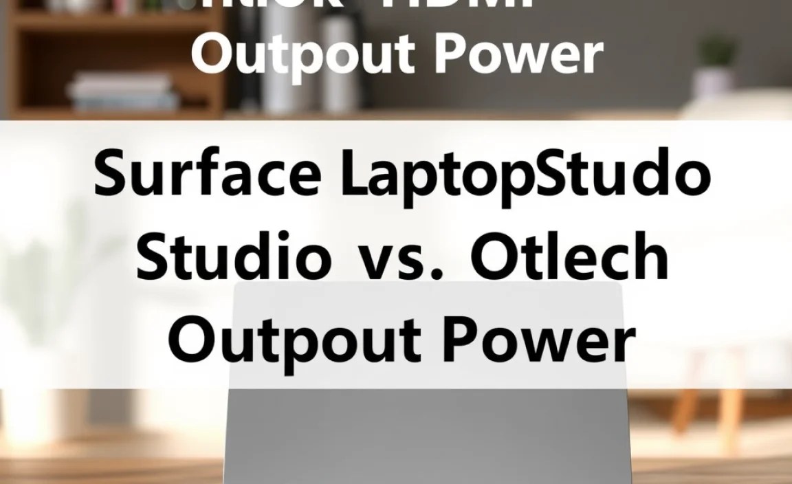 Surface Laptop Studio vs. Other Laptops