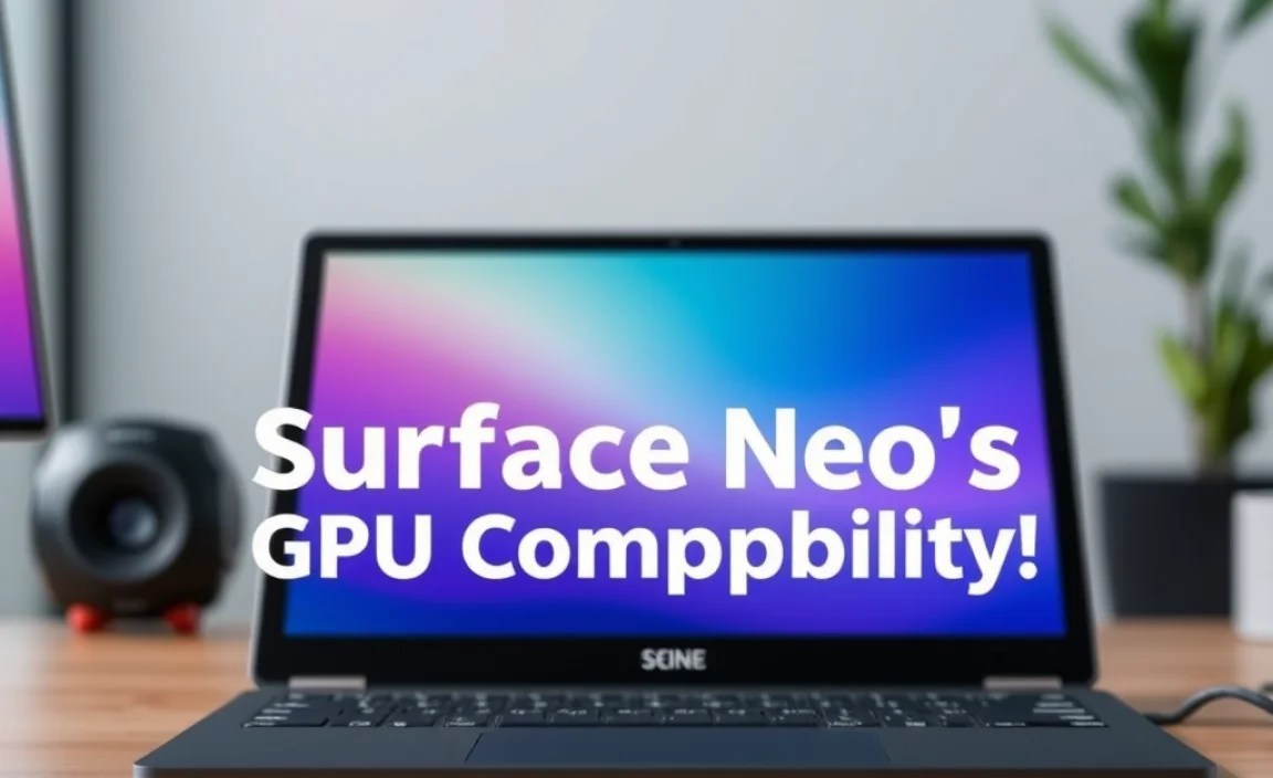 Surface Neo GPU Compatibility