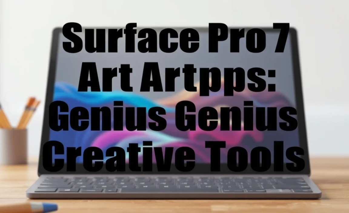 Surface Pro 7 Art Apps: Your Genius Creative Tools