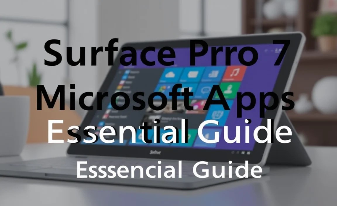 Surface Pro 7 Microsoft Store Apps: Essential Guide