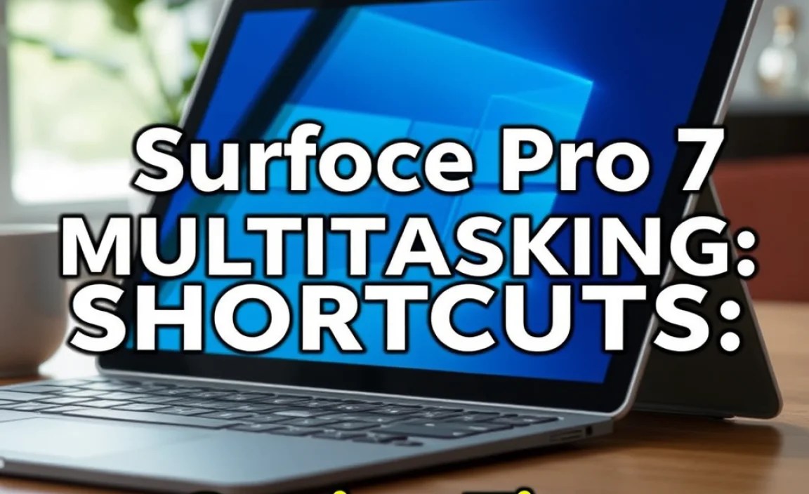 Surface Pro 7 Multitasking Shortcuts: Genius Tips