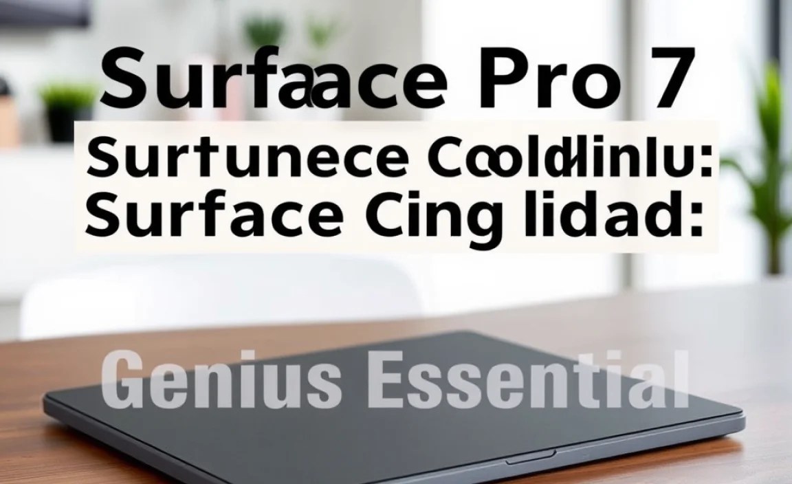 Surface Pro 7 Surface Cooling Pad: Genius Essential