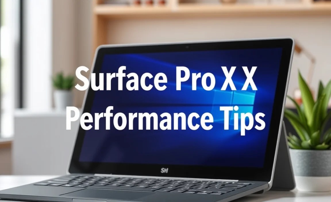 Surface Pro X Performance Tips: Genius Optimization
