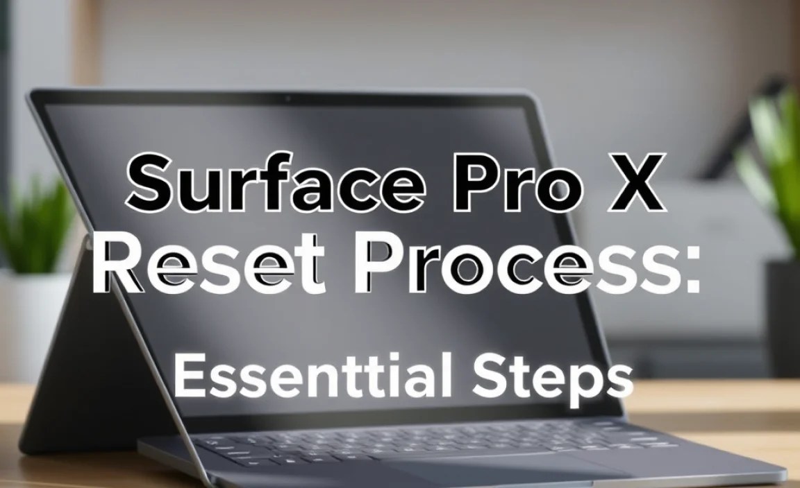 Surface Pro X Reset Process: Proven, Essential Steps