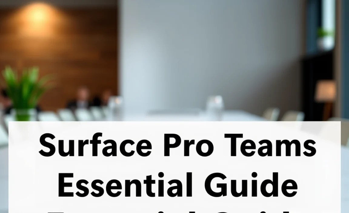 Surface Pro X Teams: Essential Guide