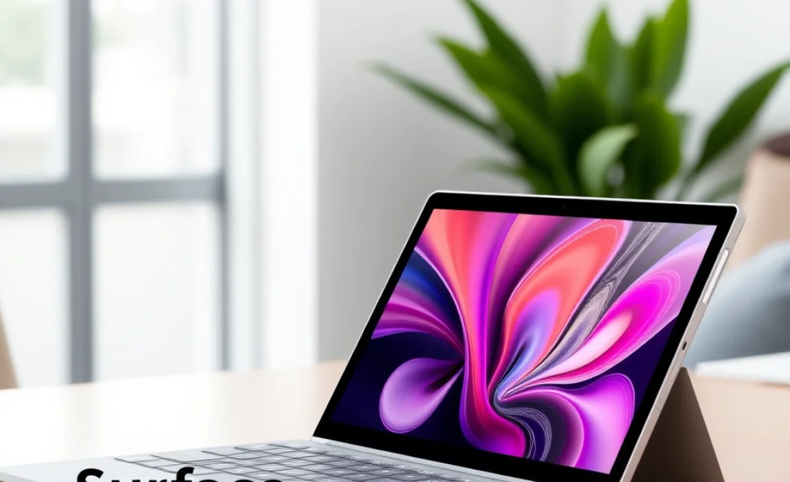 Surface Tablet for Creative Learning and Play