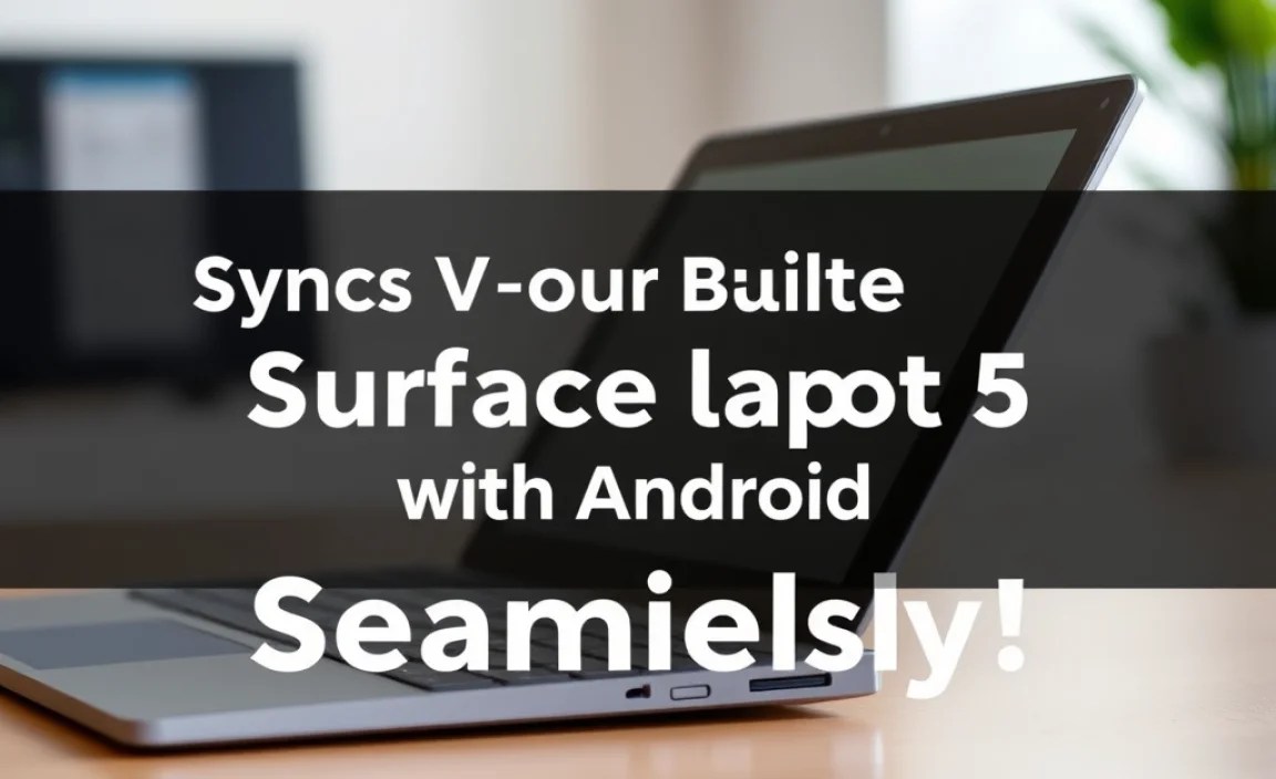 Sync Your Surface Laptop 5 with Android Seamlessly!
