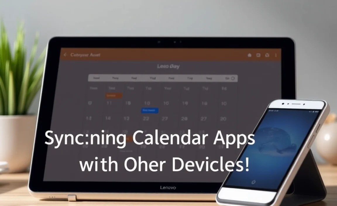 Syncing Calendar Apps with Other Devices