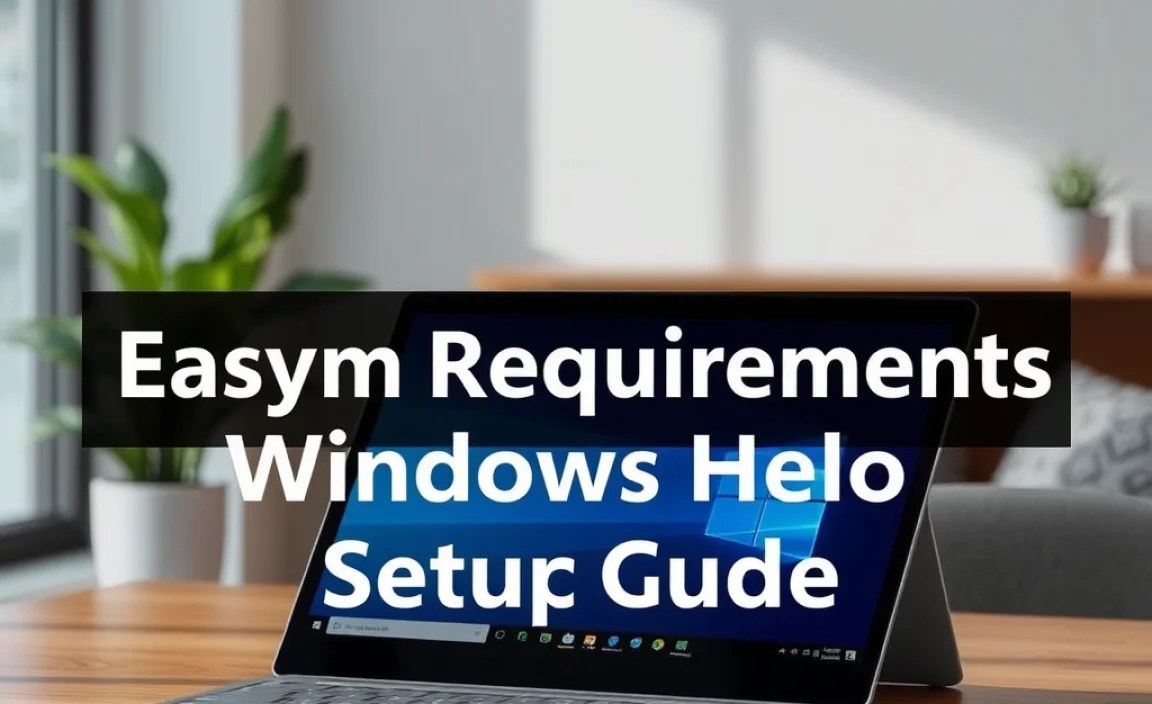 System Requirements for Windows Hello on Surface Pro 9