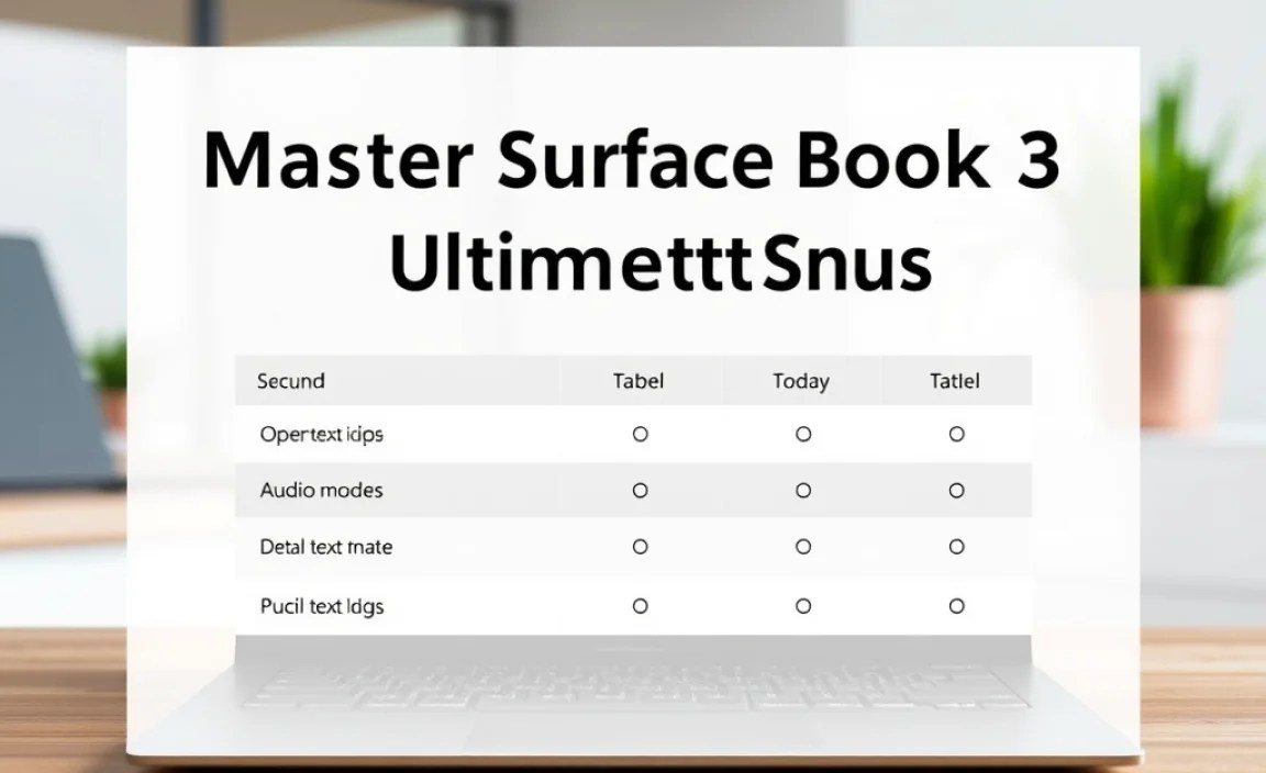 Table of Audio Modes Comparison