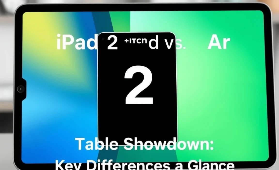 Table Showdown: Key Differences at a Glance