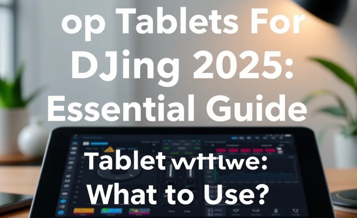 Tablet DJing Software: What to Use?