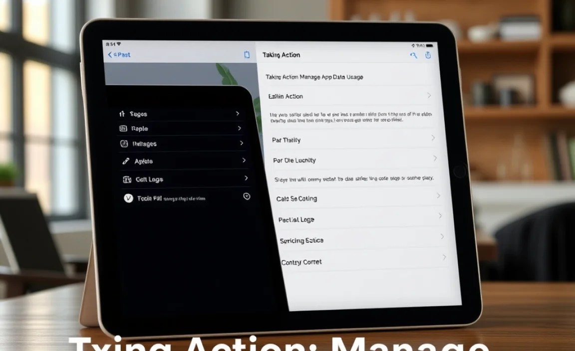 Taking Action: Managing App Data Usage