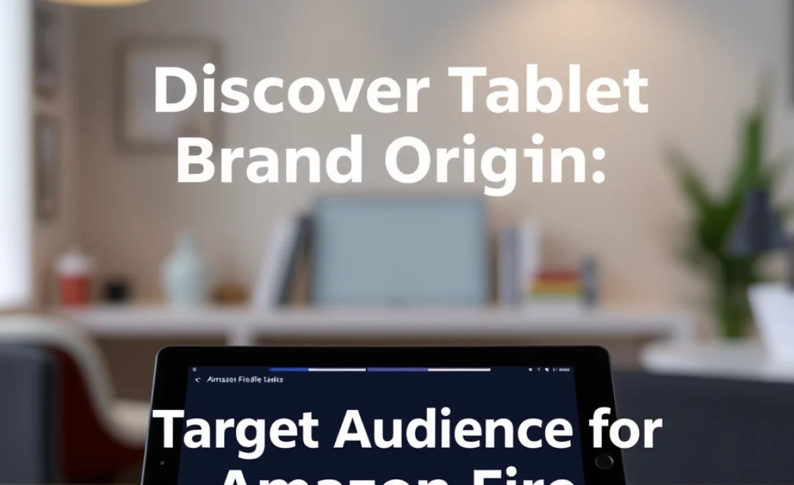 Target Audience for Amazon Fire Tablets