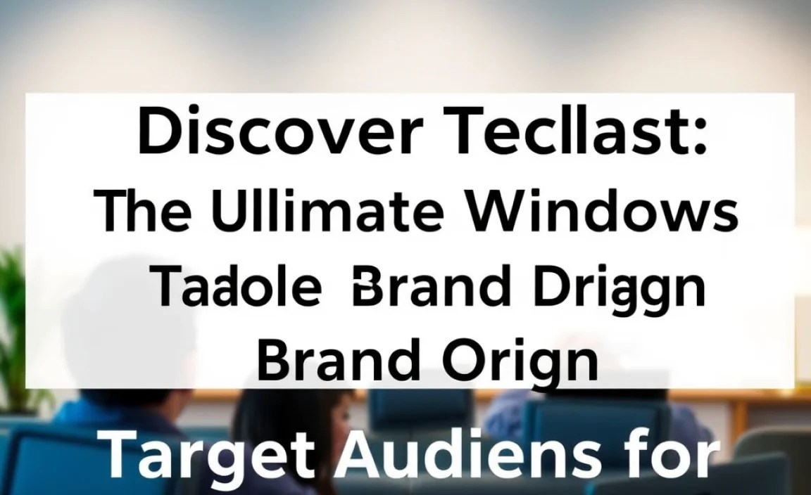 Target Audience for Teclast Tablets