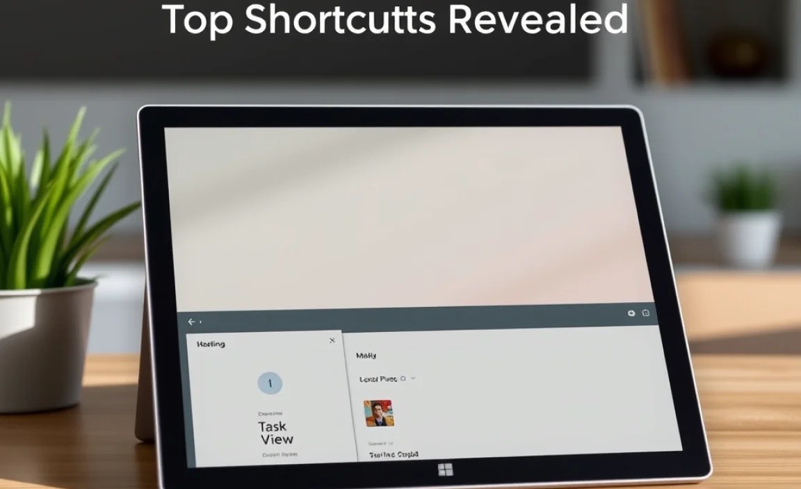 Task View On Surface Go