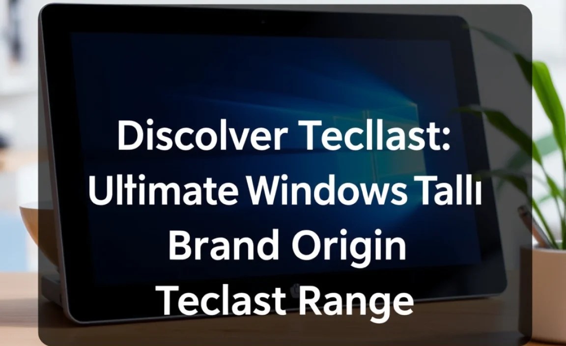 Teclast Product Range