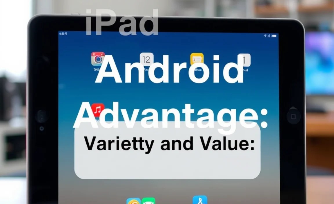 The Android Tablet Advantage: Variety and Value