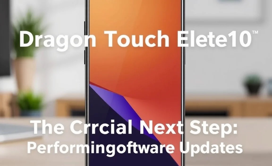 The Crucial Next Step: Performing Software Updates