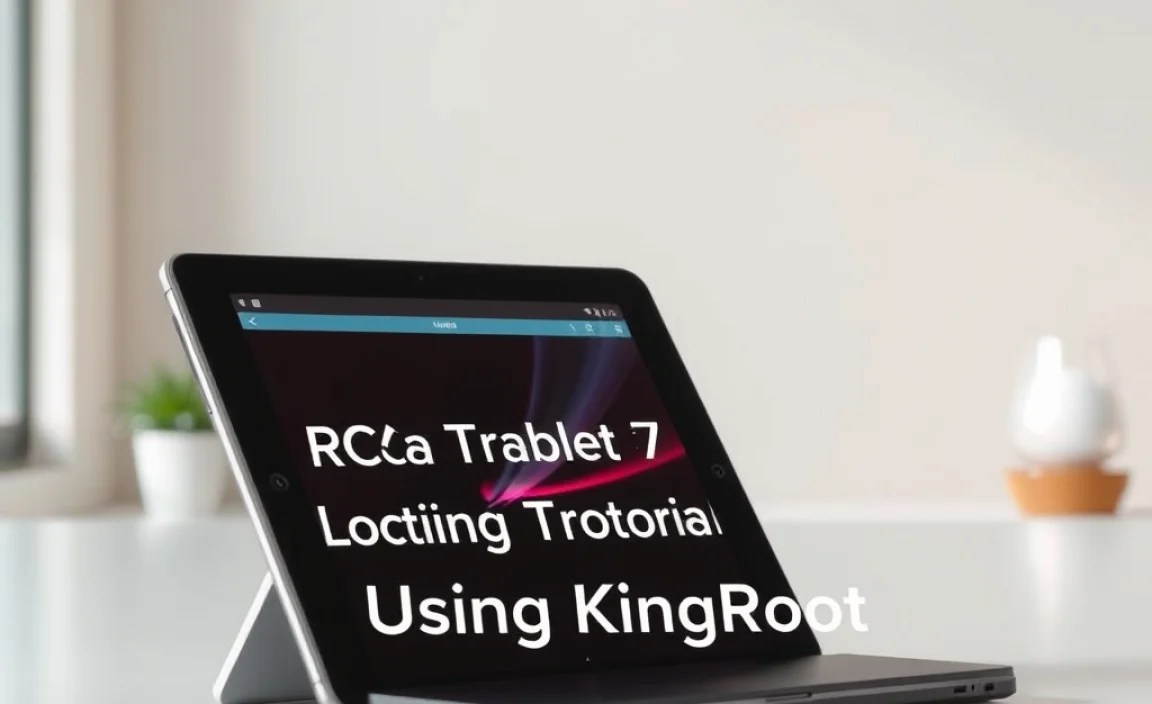 The RCA Tablet 7 Voyager Rooting Tutorial (Using KingRoot)