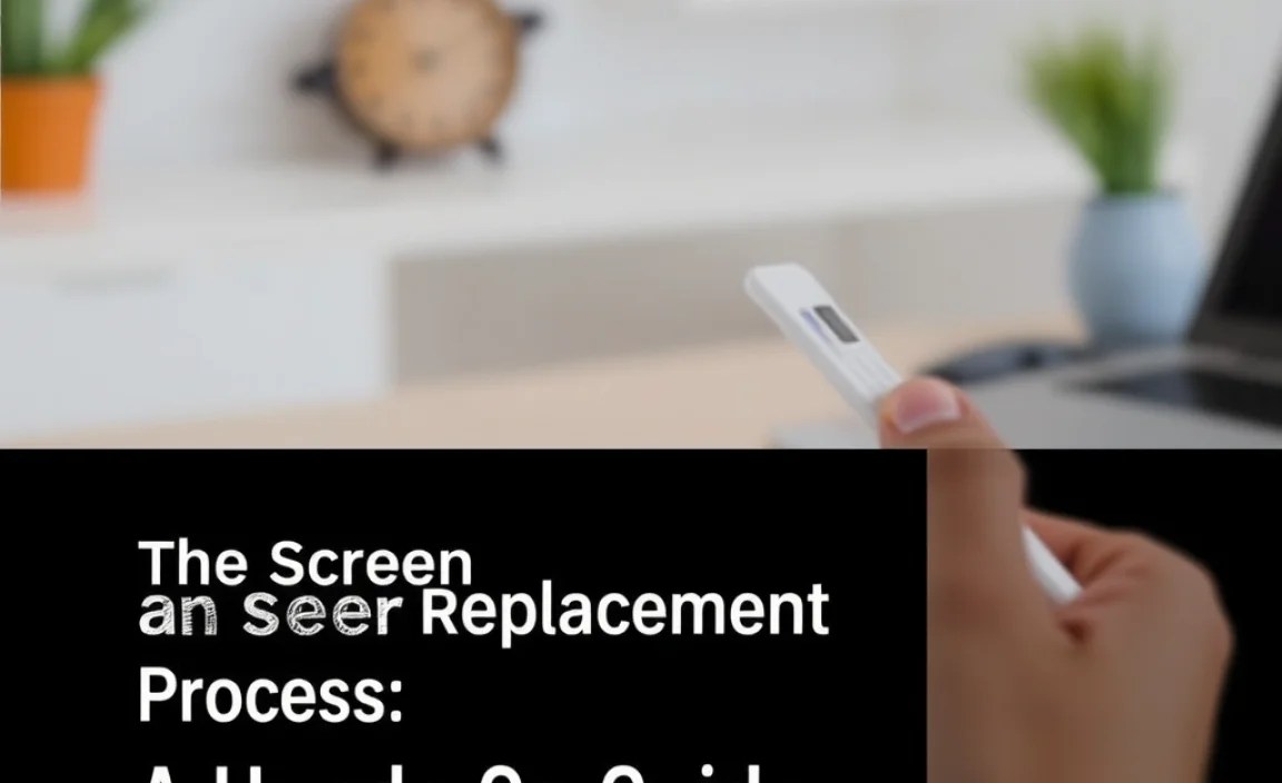 The Screen Replacement Process: A Hands-On Guide
