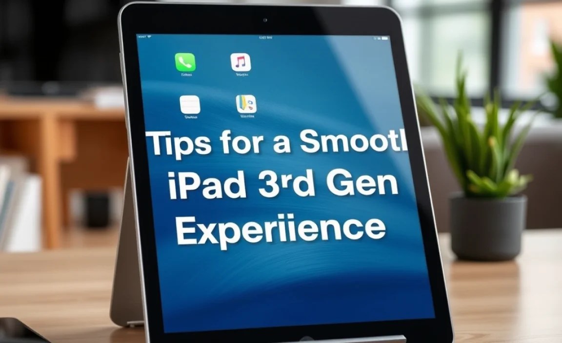 Tips for a Smooth iPad 3rd Gen Experience