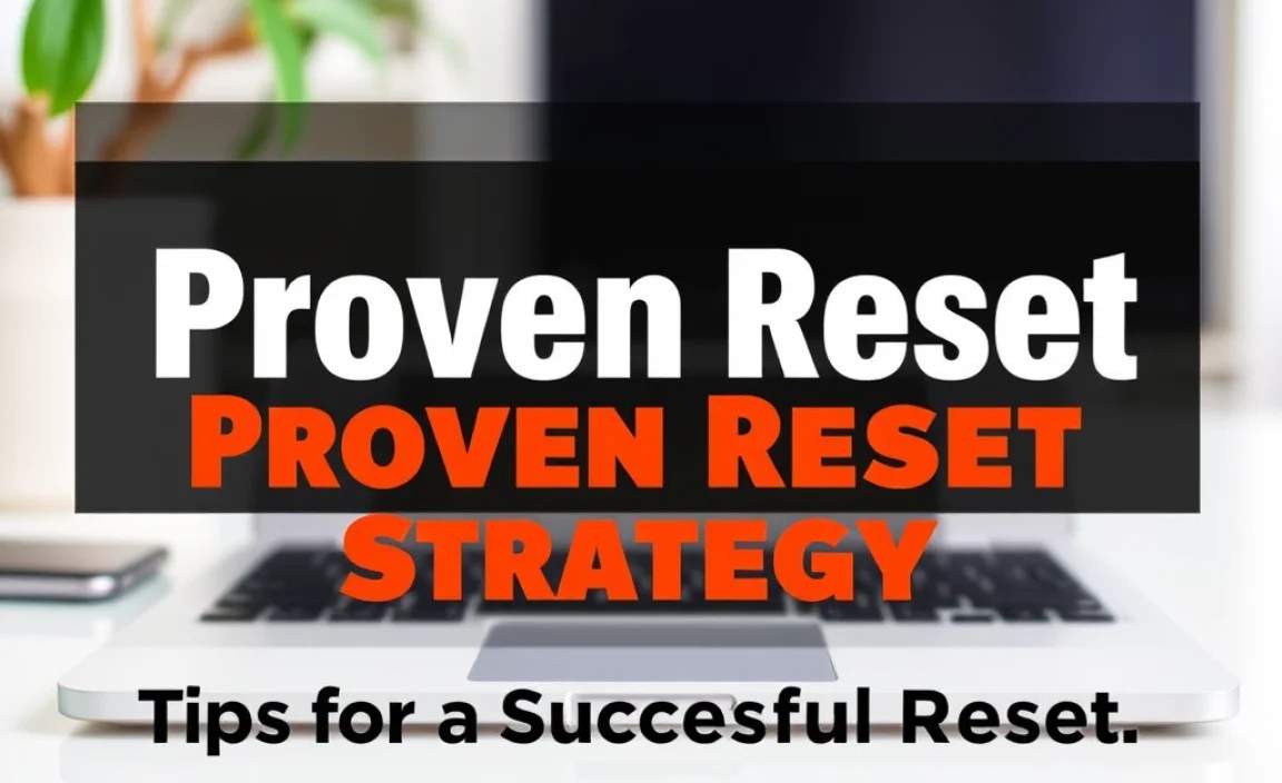 Tips for a Successful Reset
