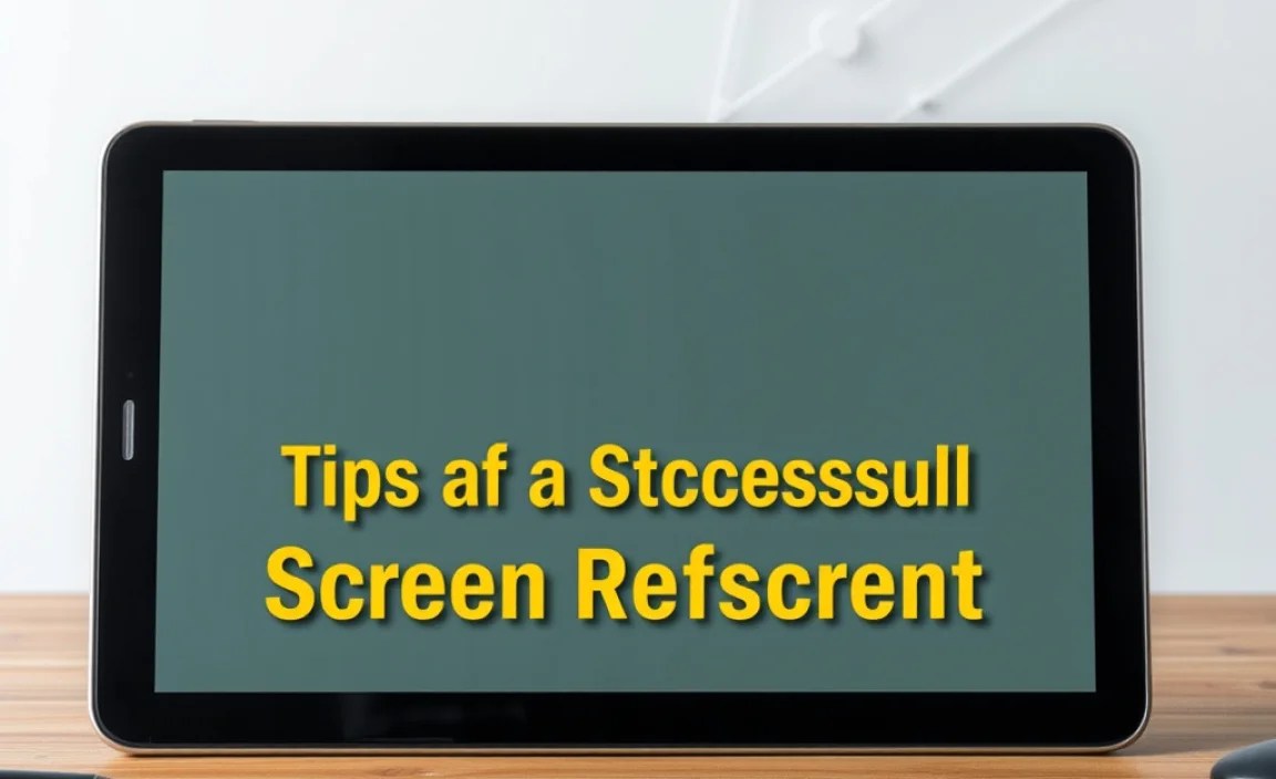 Tips for a Successful Screen Replacement