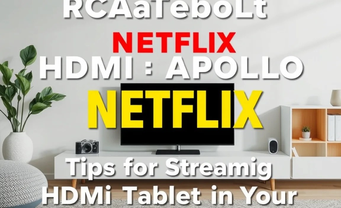 Tips for Better Streaming on Your RCA Tablet Apollo