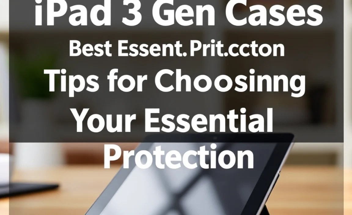 Tips for Choosing and Using Your iPad 3rd Gen Case