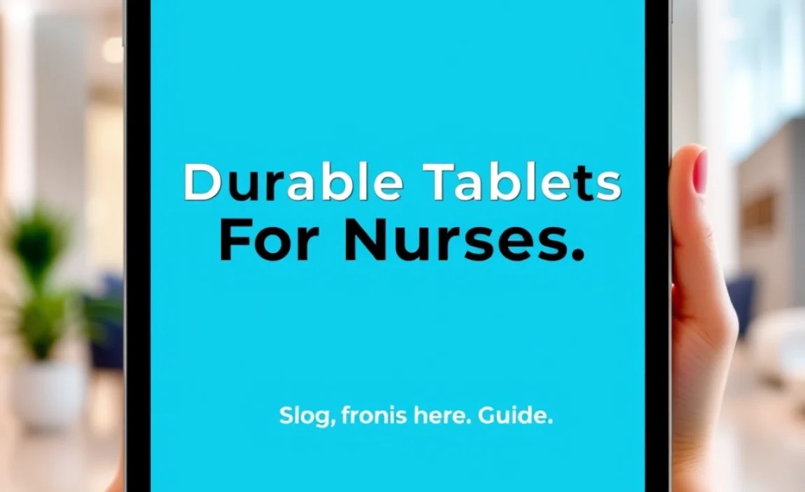 Tips for Choosing the Right Durable Tablet