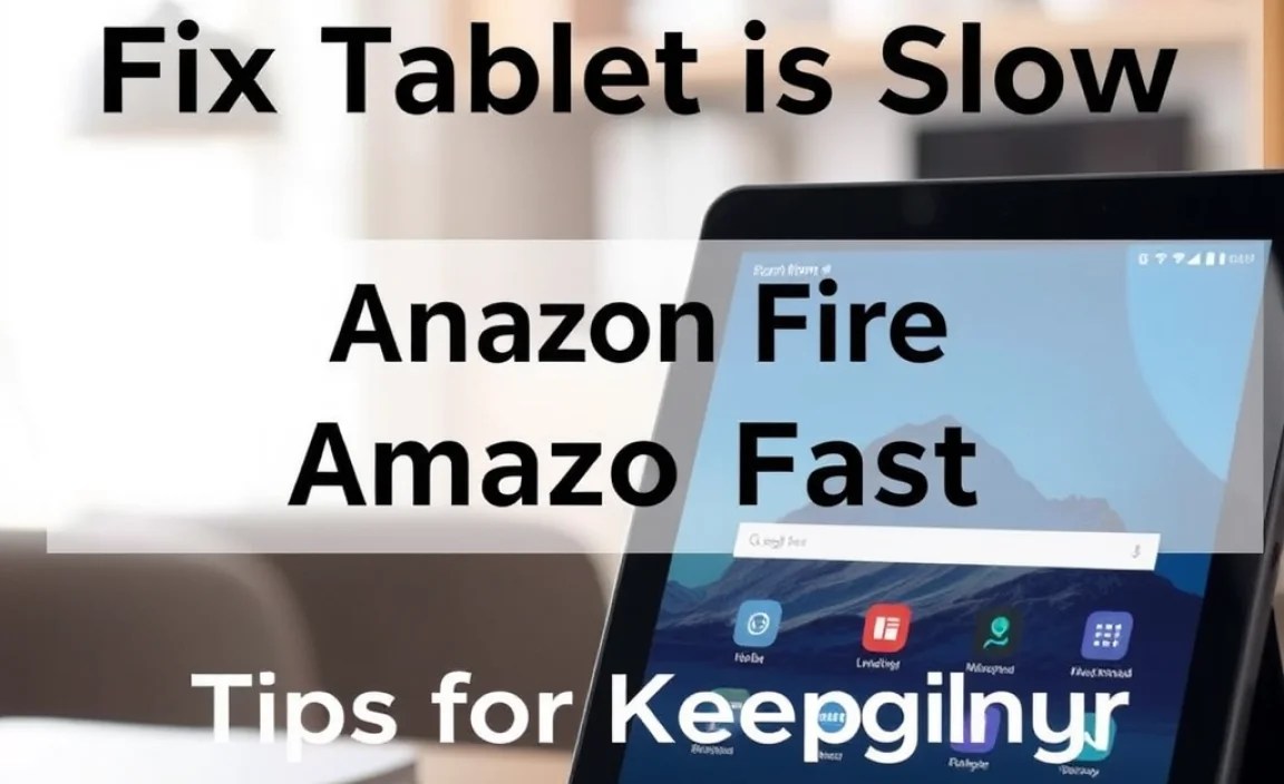 Tips for Keeping Your Fire Tablet Fast