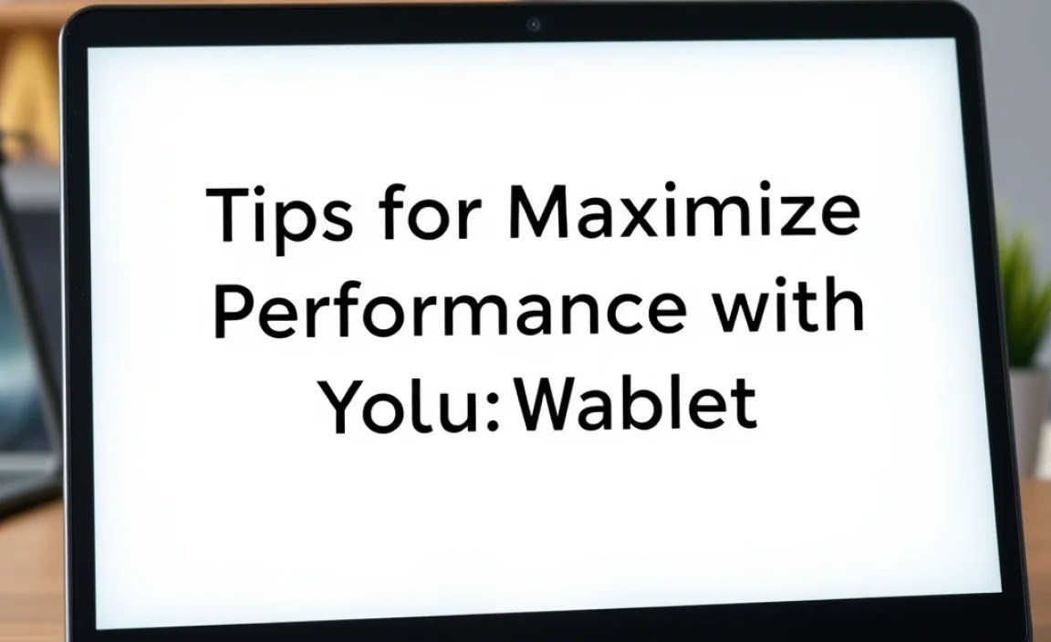 Tips for Maximizing Performance with Your Wacom Tablet
