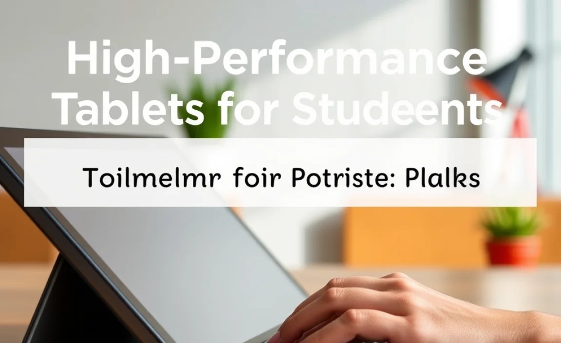 Tips for Maximizing Tablet Use in Your Studies