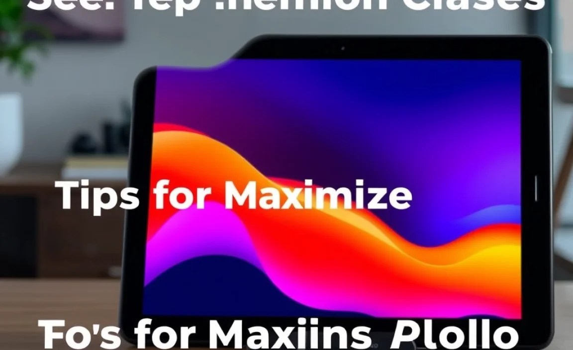 Tips for Maximizing Your RCA Tablet Apollo for Online Classes